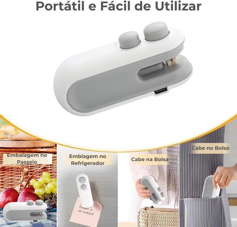 Mini Máquina Seladora Portátil