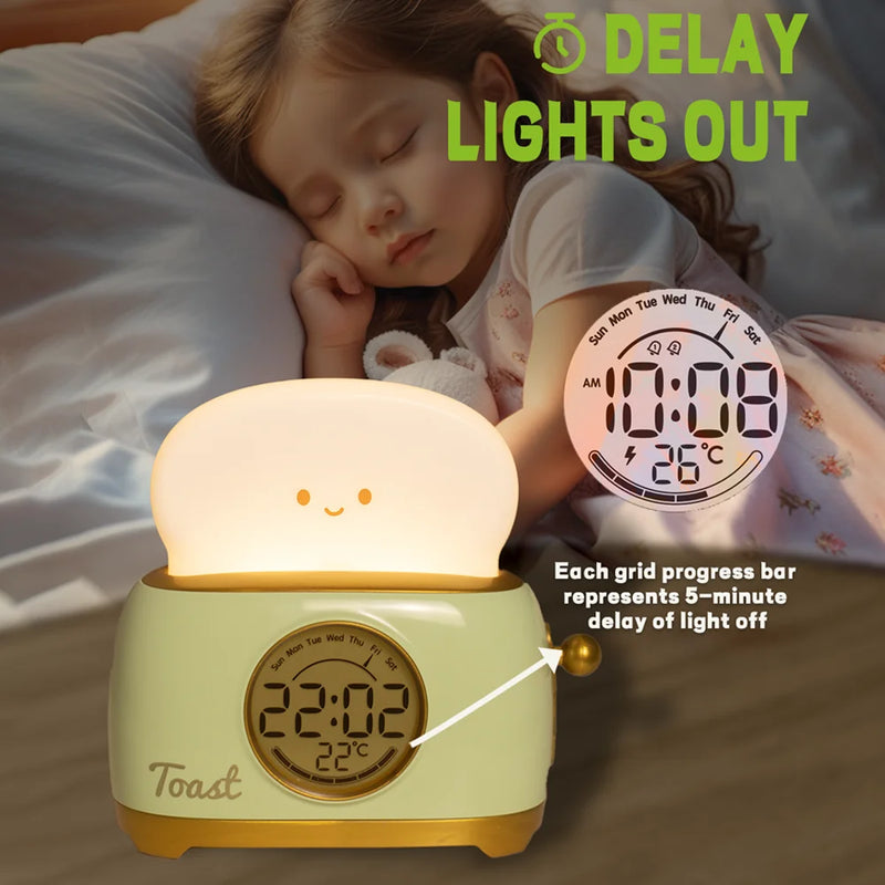 Despertador Infantil com Luz Noturna LED